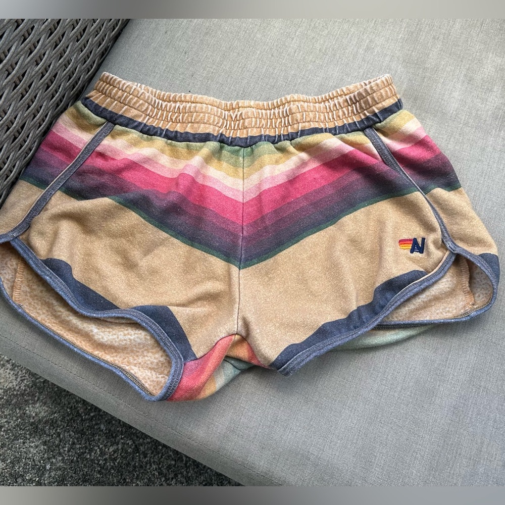 Aviator Nation Serape Jogger Shorts